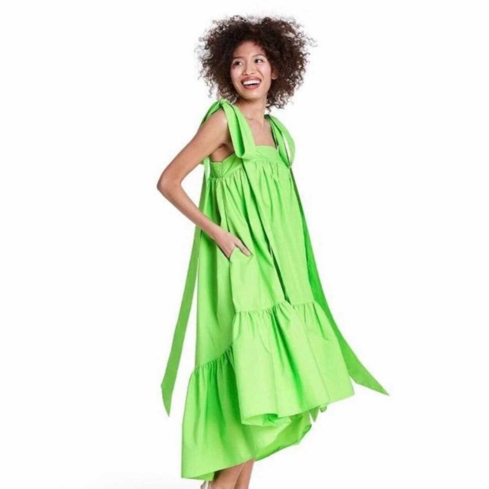 High-Low Babydoll Dress - Christopher John Rogers